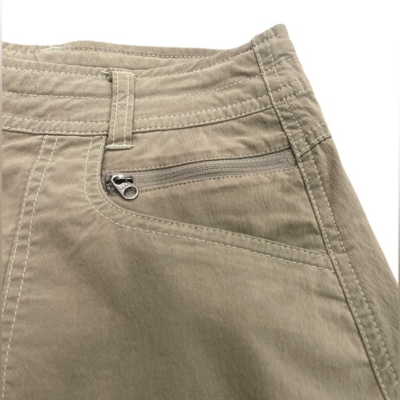 Kuhl Cargo Skirt Drawstring With Pockets Size 4 Tan - Picture 6 of 14